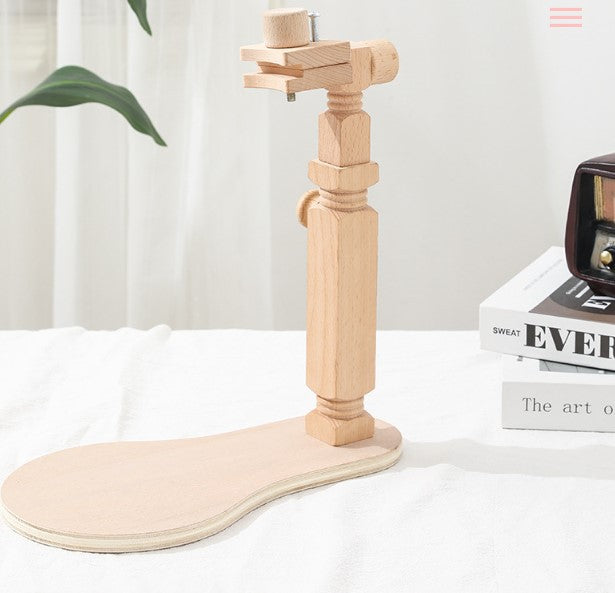 Supplier photo: Wooden Tabletop Embroidery Stand