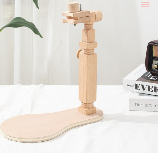 Supplier photo: Wooden Tabletop Embroidery Stand