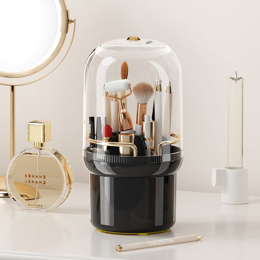 Black Covered Desktop Organizer — supplier image of selected format; see contents and exclusions